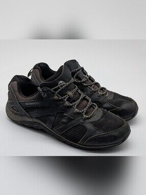 Merrell Rockbit Cove Men's Size 9 Black Hiking Trekking Trail Shoes